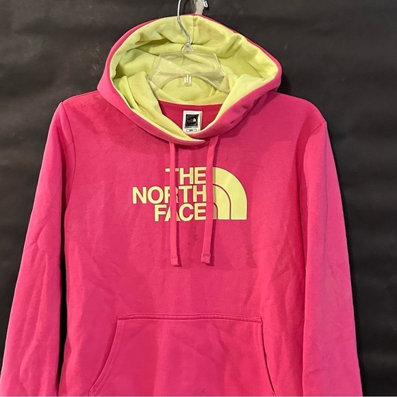 The North Face Pink Yellow Multicolor Hoodie - Picture 3 of 8